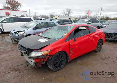 2012 Honda Civic Si from USA, damaged, VIN 2HGFG4A54CH702153